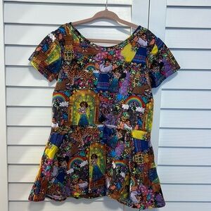 Stars and Stripes brand Encanto dress size 5T wore once built in panties